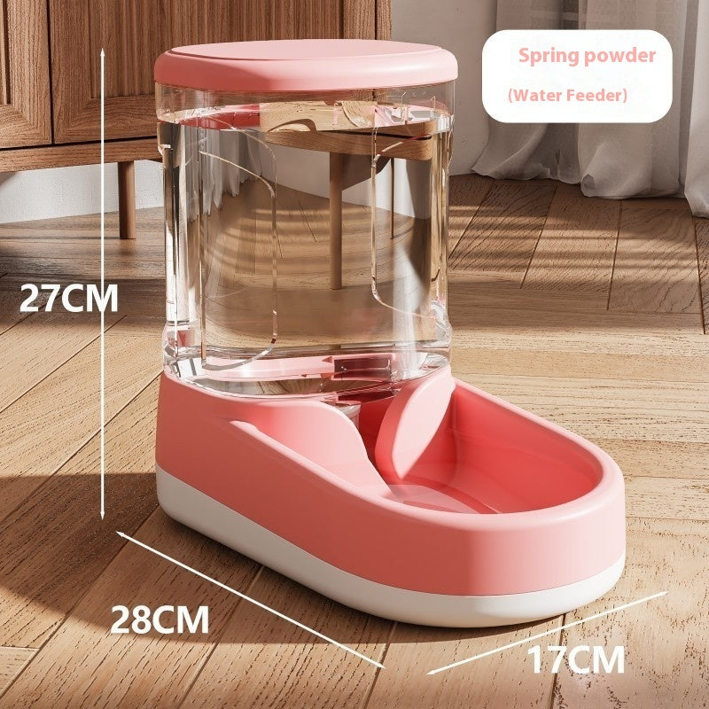 Automatic Pet Water Fountain & Feeder