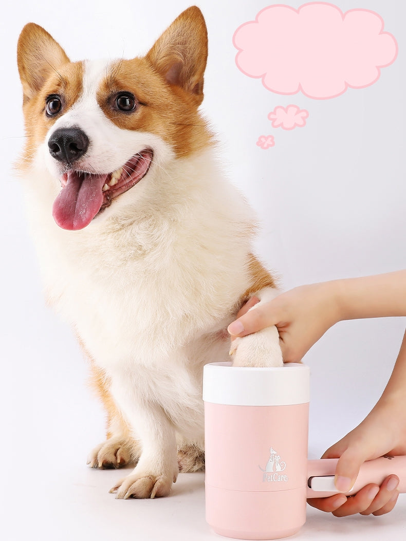 Silicone Dog Paw Cleaner Cup