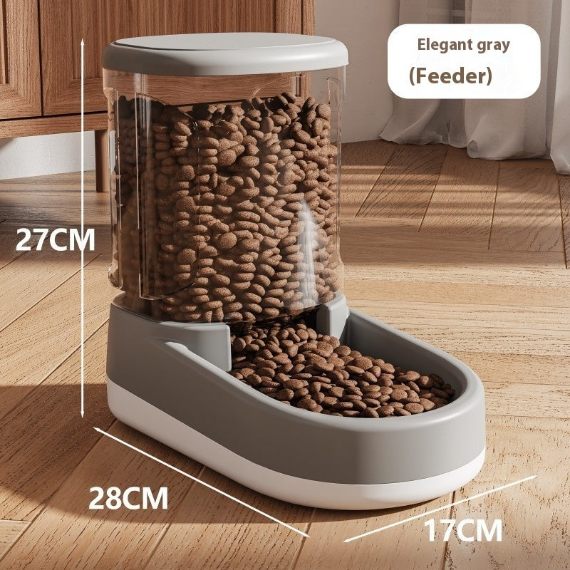 Automatic Pet Water Fountain & Feeder