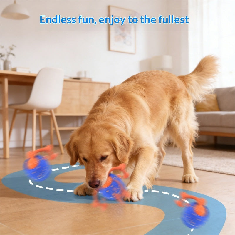 Electric Rolling Ball Pet Toy