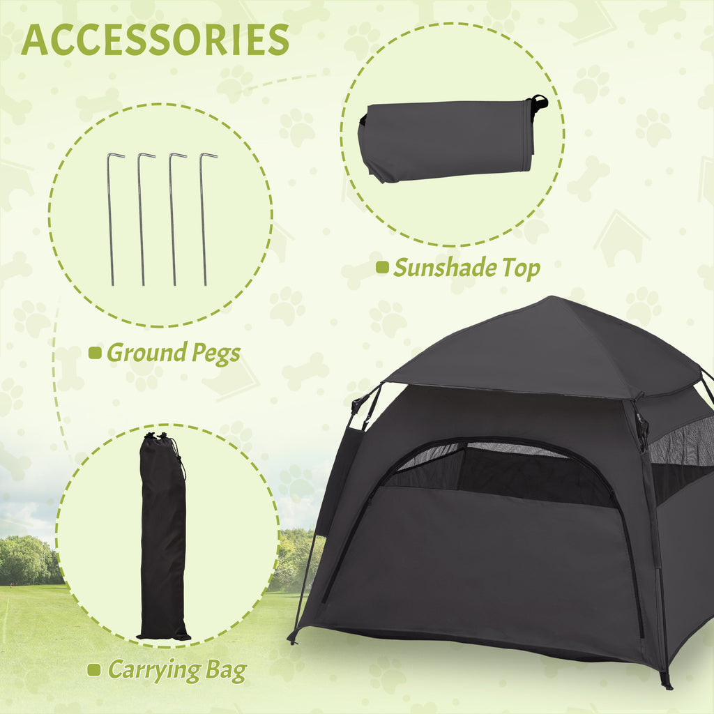 Portable Dog Tent with Carry Bag