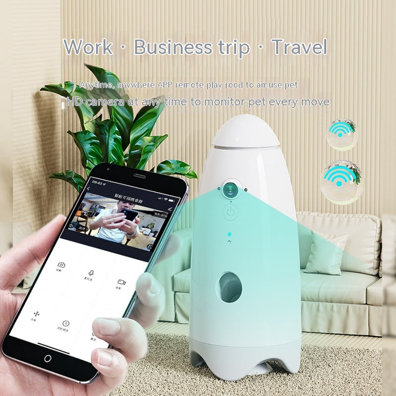 Smart Pet Feeder with Camera