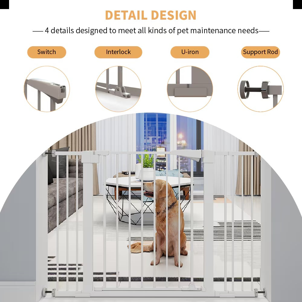 Pet & Baby Safety Gate with Extensions