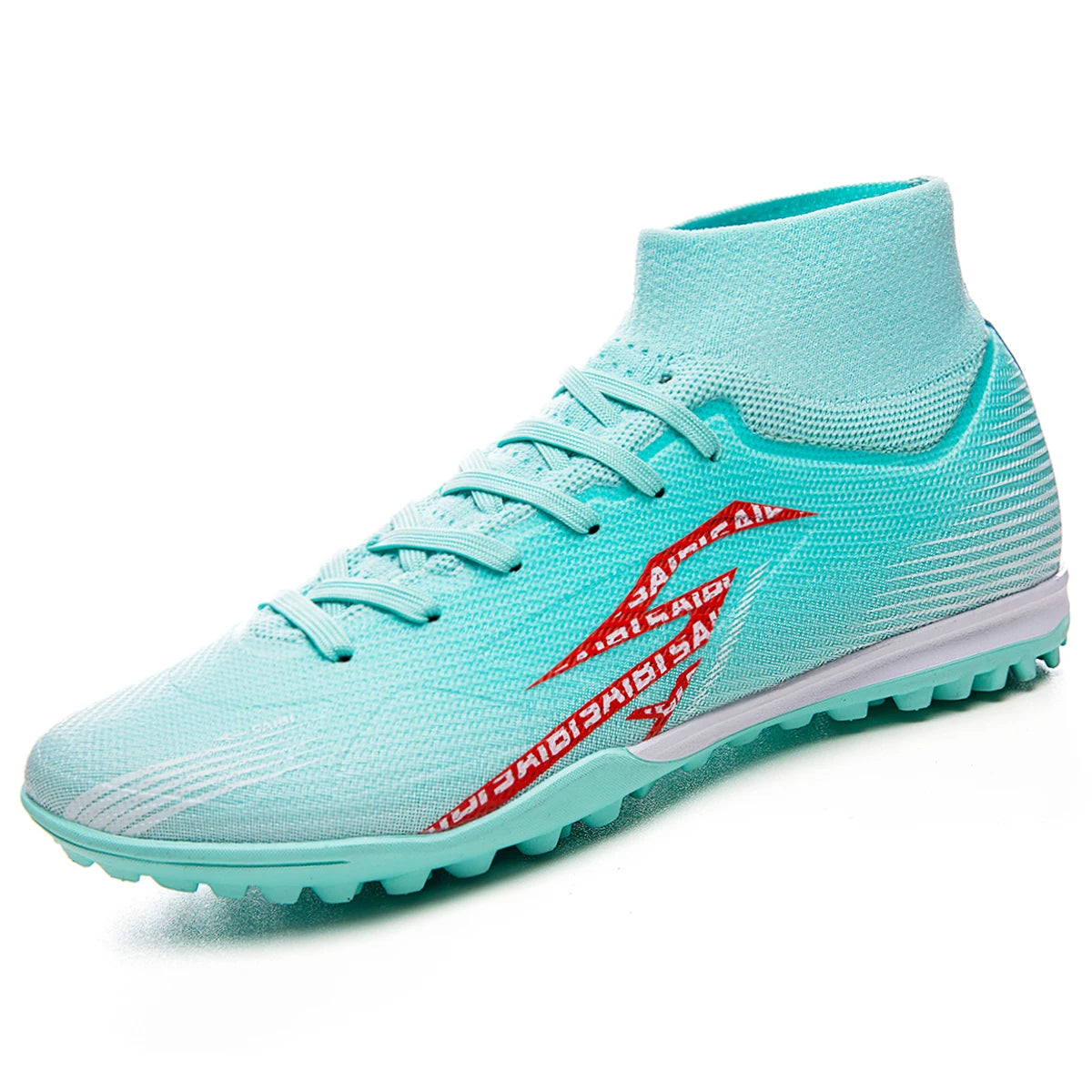 All-Season Football Cleats ODM  Factory Direct Hot Sale Soccer Shoes Mesh Upper TPU Midsole Rubber Outsole Durable Unisex Spikes