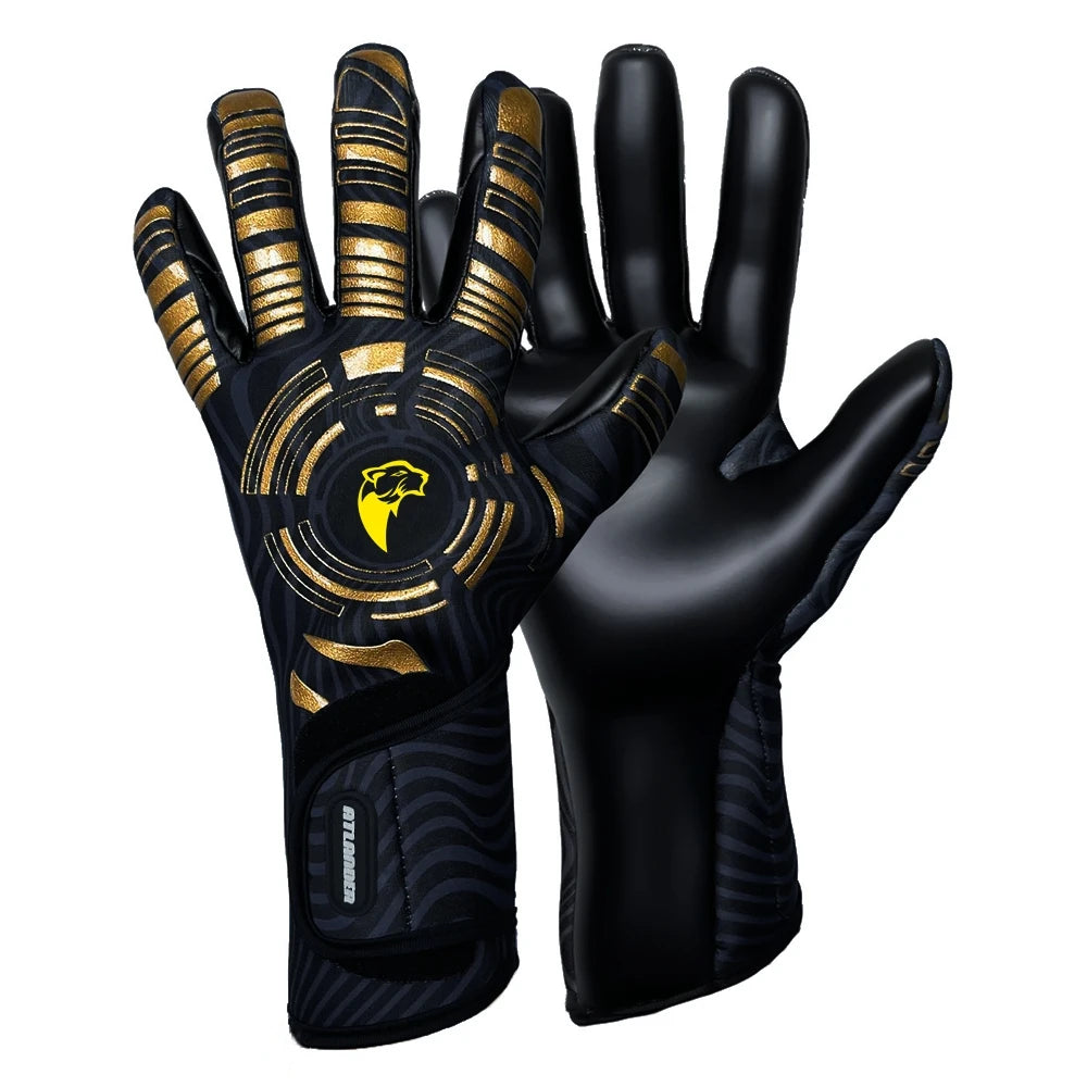 Adults Children Football Goalkeeper Gloves Latex Wear-resistant Sports Gloves Professional Match Anti-slip Soccer Goalie Gloves