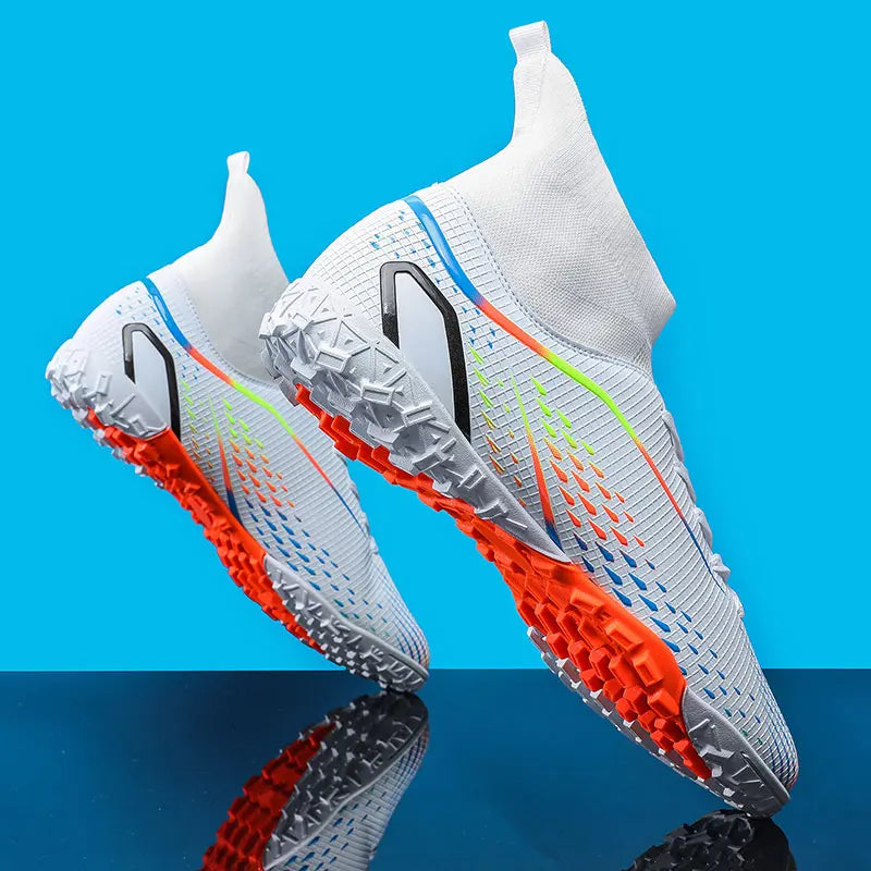 Men Soccer Shoes Kids Football Boots Women Professional Soccer Cleats Antiskid Chaussure Football TF/FG Outdoor Football Shoes