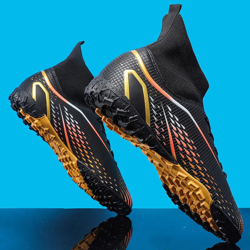 Men Soccer Shoes Kids Football Boots Women Professional Soccer Cleats Antiskid Chaussure Football TF/FG Outdoor Football Shoes