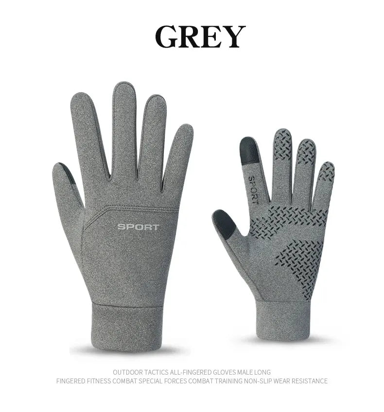 Football Gloves Waterproof Thermal Grip Outfield Cycling Player Bicycle Field Bike Sports Sports Outdoor Guantes Moto