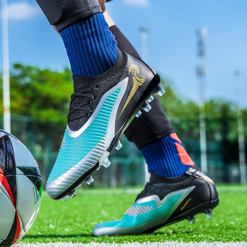 Men Football Shoes Fast Non-Slip Outdoor Football Field Boots Professional Grass Training Soccer Shoes Society Cleats Sneaker