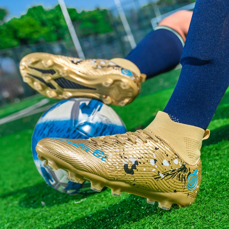 High Quality Soccer Cleats for Men Soccer Shoes Society Boys Football Boots Children Football Shoes Sneakers Unisex Soccer Boots