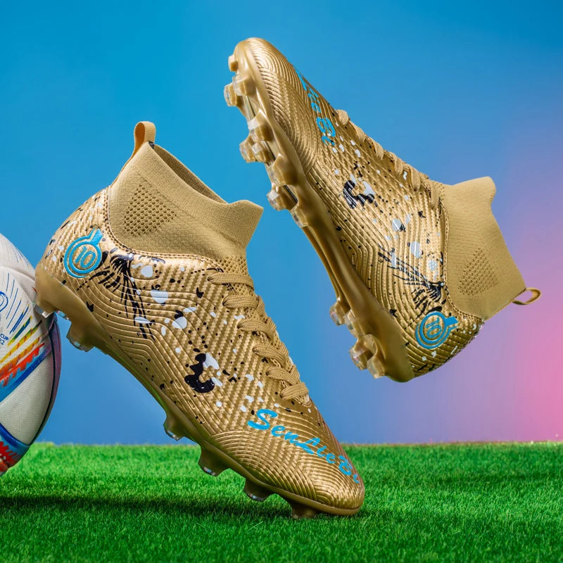 High Quality Soccer Cleats for Men Soccer Shoes Society Boys Football Boots Children Football Shoes Sneakers Unisex Soccer Boots