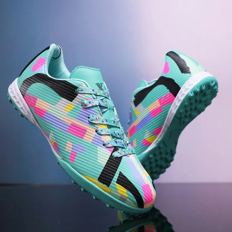 Soccer Shoes Men Society Cleats Turf Indoor Training Football Field Boots Man Non Slip Ultralight Sneakers Calzado De Futbol