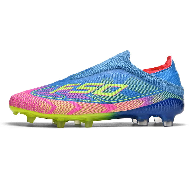 Men Society Soccer Shoes Cleats FG/TF Professional Original Women Football Boots Grass Indoor Training Unisex Non Slip Sneaker