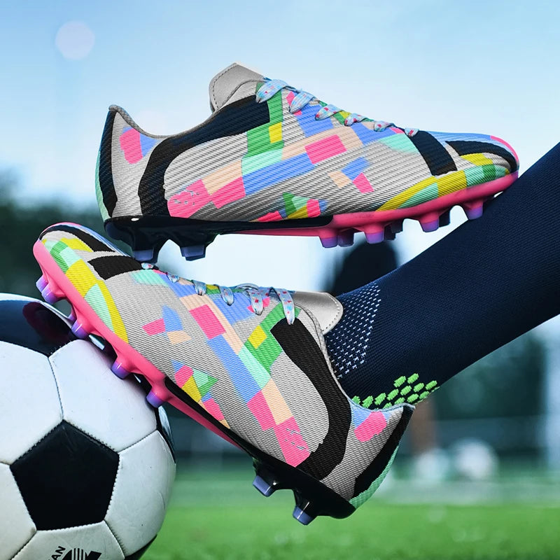 Soccer Shoes Men Society Cleats Turf Indoor Training Football Field Boots Man Non Slip Ultralight Sneakers Calzado De Futbol