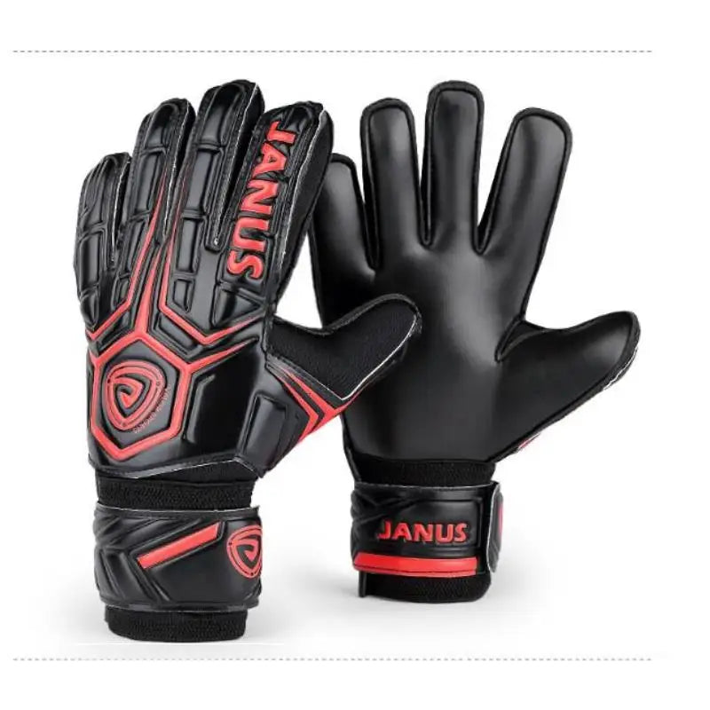 Goalkeeper Gloves Finger Save - Professional Non-Slip Latex Soccer Gloves for Adult Youth Kids