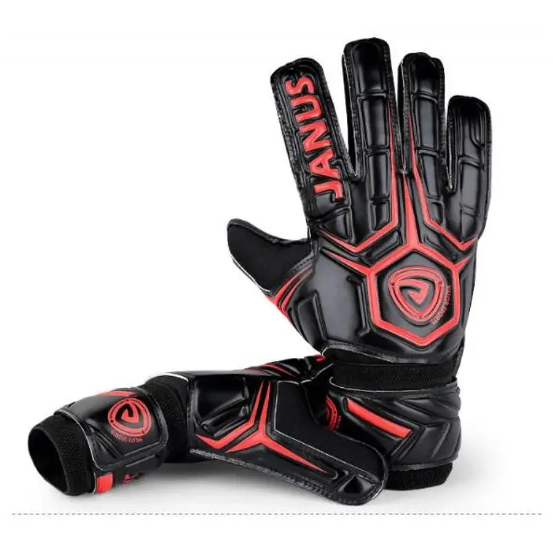 Goalkeeper Gloves Finger Save - Professional Non-Slip Latex Soccer Gloves for Adult Youth Kids