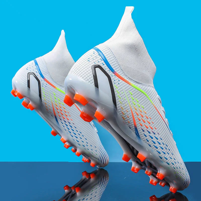 Men Soccer Shoes Kids Football Boots Women Professional Soccer Cleats Antiskid Chaussure Football TF/FG Outdoor Football Shoes