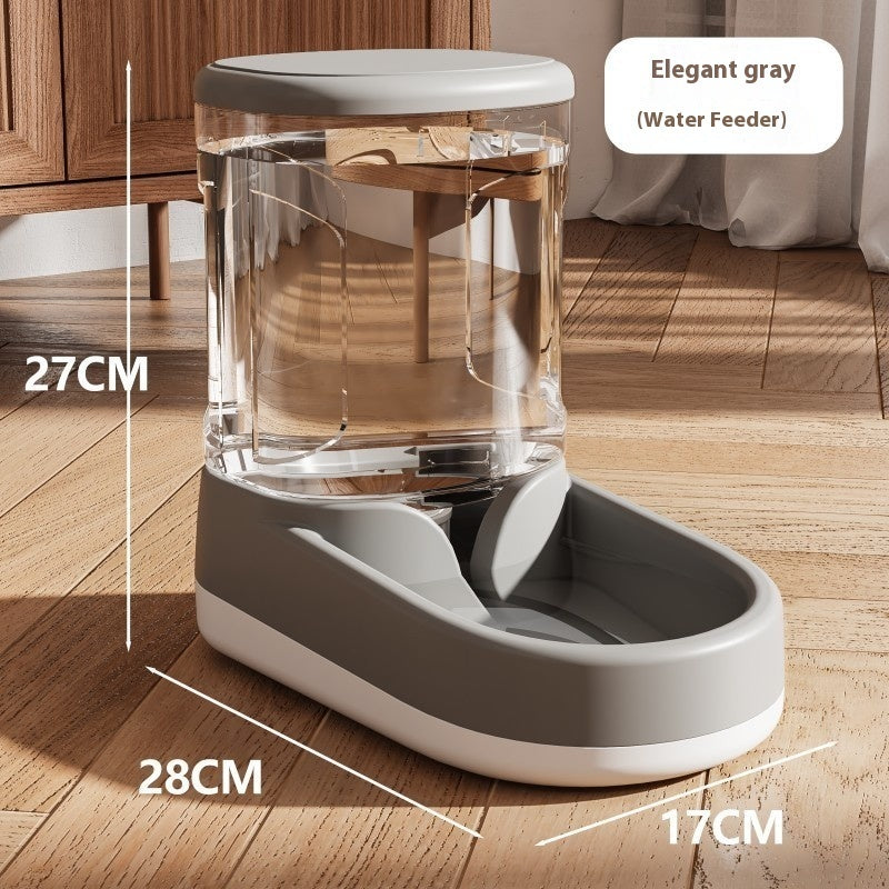 Automatic Pet Water Fountain & Feeder