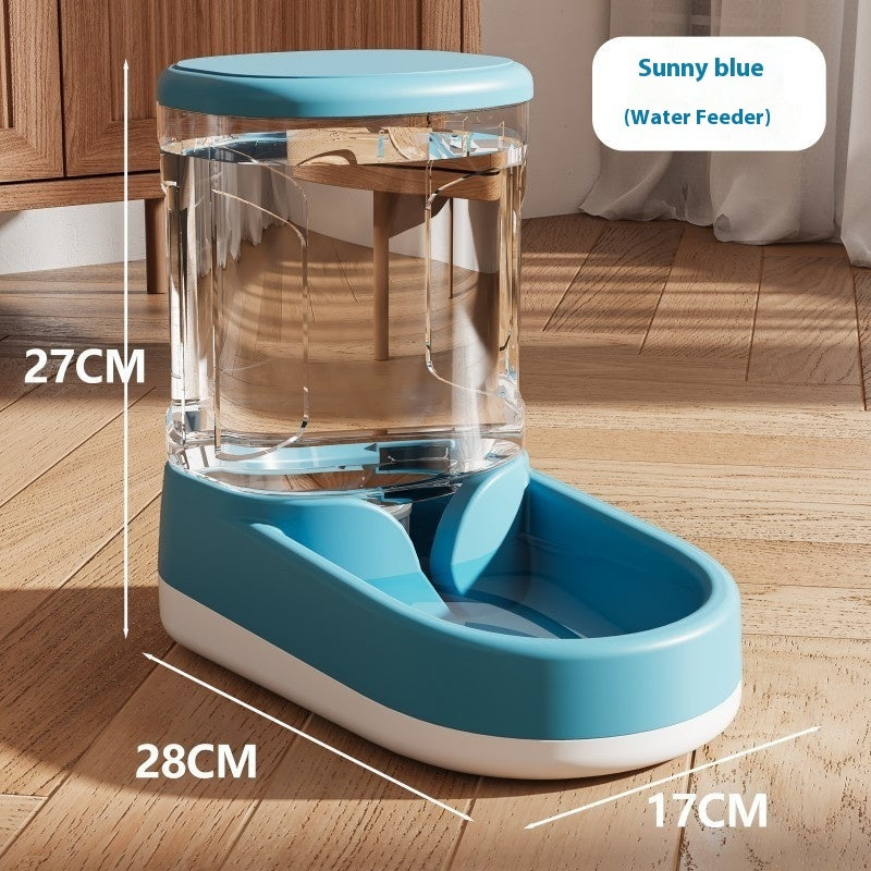 Automatic Pet Water Fountain & Feeder