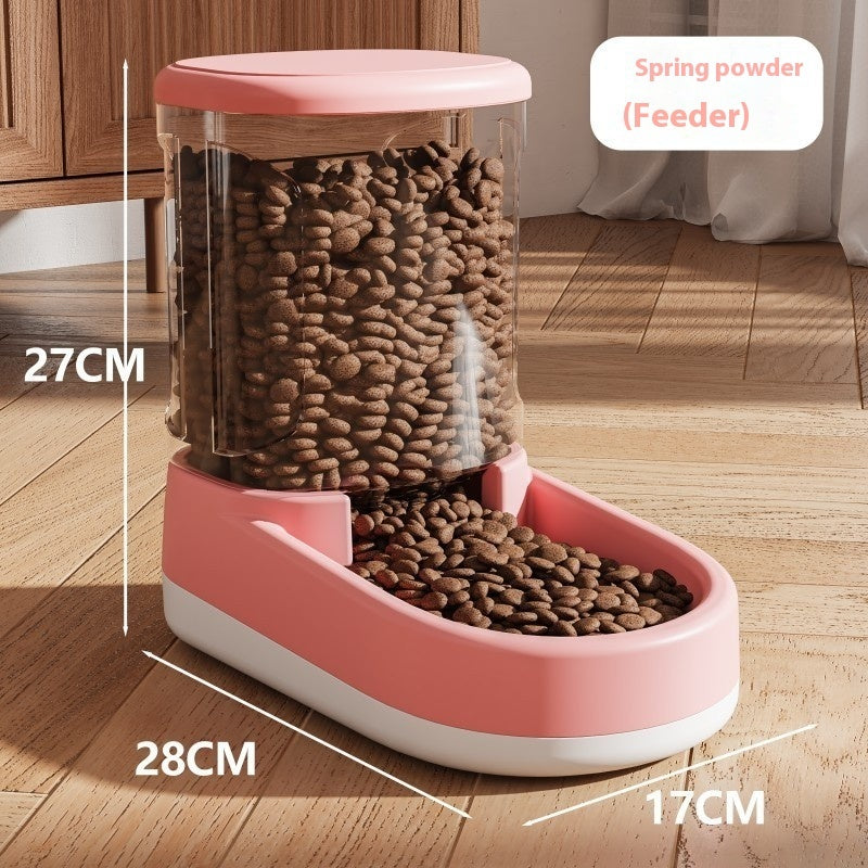 Automatic Pet Water Fountain & Feeder